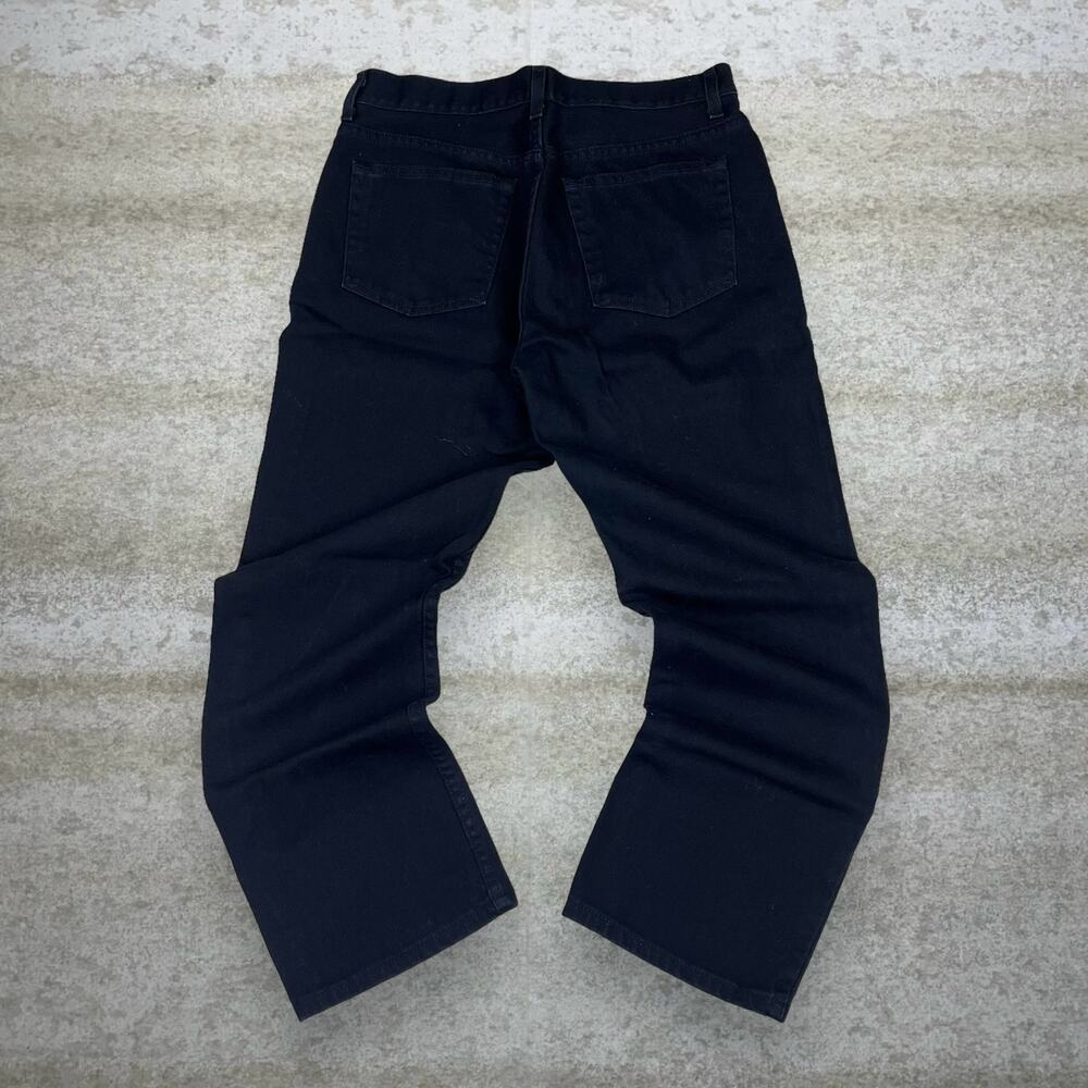 Vintage Y2K George Jeans 34x29 Regular Straight Leg Fit Jet Black Denim